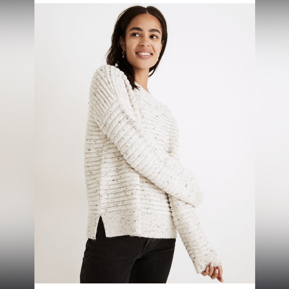 NWT! Madewell Donegal Elsmere Sweater - Picture 9 of 9